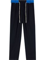 Palm Angels pantalon de jogging à taille ceinturée - Bleu Palm Angels pantalon de jogging à taille ceinturée - Bleu
