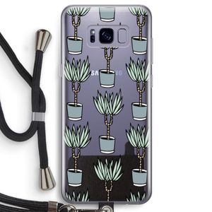Boompje: Samsung Galaxy S8 Transparant Hoesje met koord