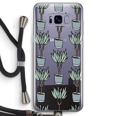 Boompje: Samsung Galaxy S8 Transparant Hoesje met koord