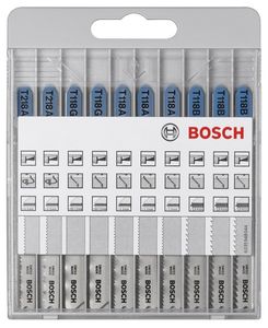 Bosch Accessoires Decoupeerzaagbladen | Basic voor metaal | 10-Delig | 2607010631 - 2607010631