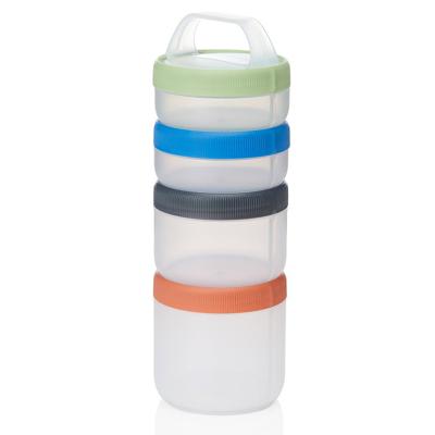 Human Gear Stax - 4-Pack - Large - Clear / Spectrum