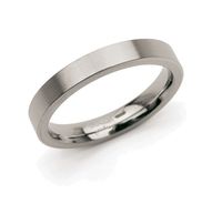 Boccia 0120-0362 Ring Titanium Zilverkleurig Maat 62