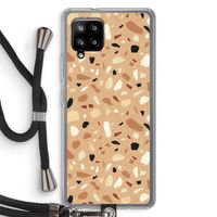 Terrazzo N°17: Samsung Galaxy A42 5G Transparant Hoesje met koord