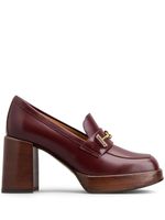 Tod's escarpins en cuir 90 mm - Rouge - thumbnail