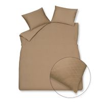 Vandyck Vandyck Purity Monaco Dekbedovertrek 1-persoons (140x200/220) caramel
