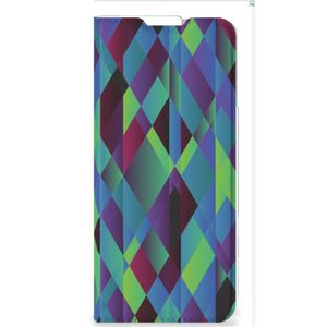 OnePlus Nord CE 2 5G Stand Case Abstract Green Blue