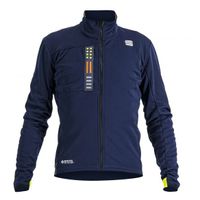 Sportful Super fietsjas lange mouw blauw heren S