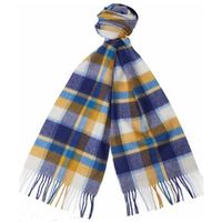 Sjaal Country Plaid blue gold