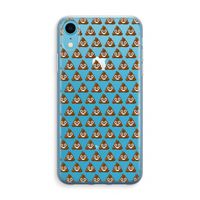 Poop emoji: iPhone XR Transparant Hoesje