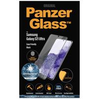 PanzerGlass Curved 7258 Screenprotector (glas) Samsung Galaxy S21 Ultra 1 stuk(s) Anti-vingerafdruk, Antibacterieel