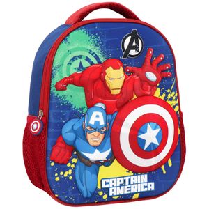 Marvel Avengers 3D Rugzak, Captain America - 32 x 26 x 10 cm - EVA polyester