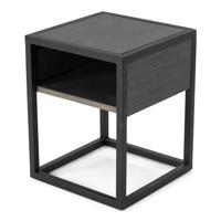 SPINDER DESIGN DIVA ONE-NIGHTSTAND Nachtkast - Grijs | Zwart - thumbnail