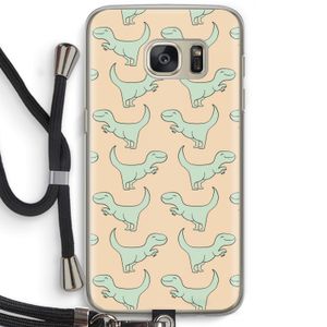 Dinos: Samsung Galaxy S7 Transparant Hoesje met koord