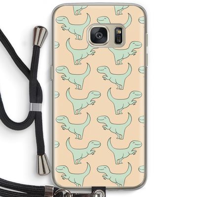 Dinos: Samsung Galaxy S7 Transparant Hoesje met koord