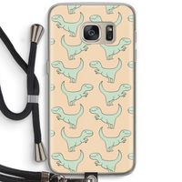 Dinos: Samsung Galaxy S7 Transparant Hoesje met koord