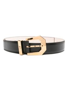 Versace ceinture Medusa Heritage en cuir - Noir