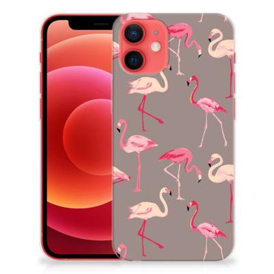 iPhone 12 Mini | TPU Hoesje | Flamingo