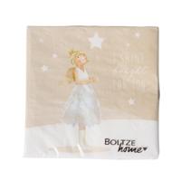 Boltze Home Servetten kerstengel 20 dlg.