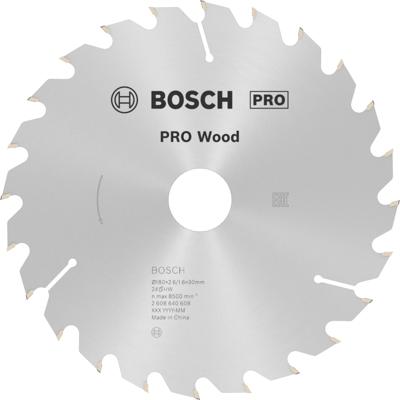 Bosch Accessoires Cirkelzaagblad Optiline Wood 180 x 30/20 x 2,6 mm, 24 1st - 2608640608