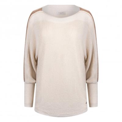 Nukus - Beige | Dames | Trui | Beige | S | regular | Kamst mode
