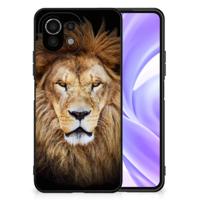 Xiaomi 11 Lite 5G NE | Mi 11 Lite Dierenprint Telefoonhoesje Leeuw