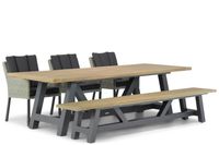 Garden Collections Oxbow/Trente 260 cm dining tuinset 5-delig - thumbnail