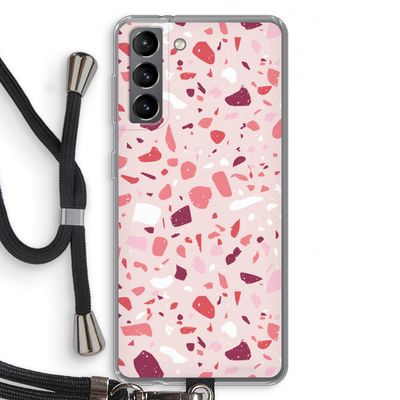 Terrazzo N°15: Samsung Galaxy S21 Transparant Hoesje met koord