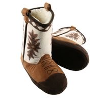 Cowboy pantoffels bruin voor kinderen 31-35  -