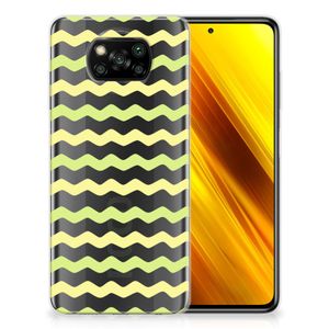 Xiaomi Poco X3 | Poco X3 Pro TPU bumper Waves Yellow