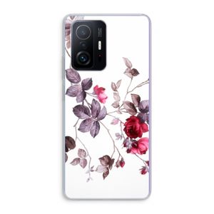 Mooie bloemen: Xiaomi 11T Pro Transparant Hoesje