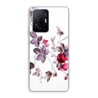 Mooie bloemen: Xiaomi 11T Pro Transparant Hoesje