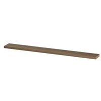 INK 20d wandplank - 180x20x3.5cm - voorzijde afgekant - tbv nis - MFC Zuiver eiken 1258726