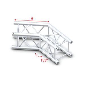 Showtec GQ30 Vierkant truss 005 hoek 135g