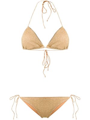 Oséree bikini pailleté - Or