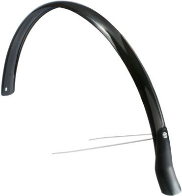 VWP Snello Achterspatbord PVC 28 Inch 51 mm Zwart