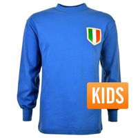 Italië Retro Voetbalshirt 1950's - Kinderen - thumbnail
