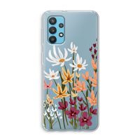 Painted wildflowers: Samsung Galaxy A32 4G Transparant Hoesje