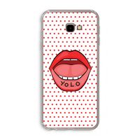 Yolo Denise: Samsung Galaxy J4 Plus Transparant Hoesje