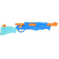 1x Waterpistool/waterpistolen 52 cm blauw 212 ml   -