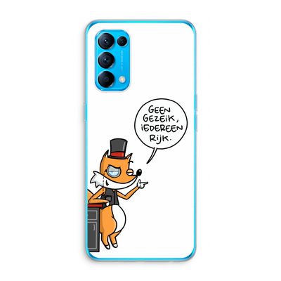 Geen Gezeik: Oppo Find X3 Lite Transparant Hoesje
