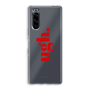 Ugh: Sony Xperia 5 Transparant Hoesje