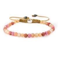 Karma Armband Spiral Vivia XXS Pink Crystal