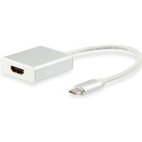 Equip 133452 USB Type C HDMI Wit kabeladapter/verloopstukje