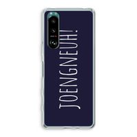 Joengneuh!: Sony Xperia 5 III Transparant Hoesje