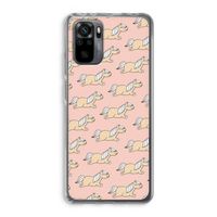 Ponys: Xiaomi Redmi Note 10 Pro Transparant Hoesje