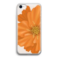 Orange Ellila flower: iPhone SE 2020 Transparant Hoesje