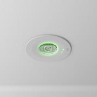 Mirian - LED Noodverlichting inbouwspot Wit - IP20 voor binnen - 1,2 Watt 130 Lumen - 3 uur noodaccu - Noodaccu plafondspot - Autotest fuctie