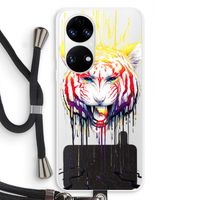 Fading: Huawei P50 Transparant Hoesje met koord