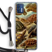 Haeckel Chelonia: Motorola Moto G9 Plus Transparant Hoesje met koord