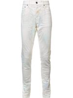 John Elliott creased slim-fit jeans - Blanc